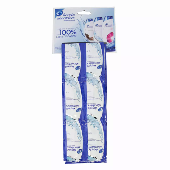 Shampoo HEAD & SHOULDERS Exhibidor - 24 piezas