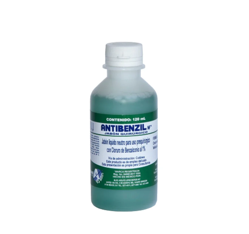 Jabón Quirúrgico Antibenzil Altamirano 120mL