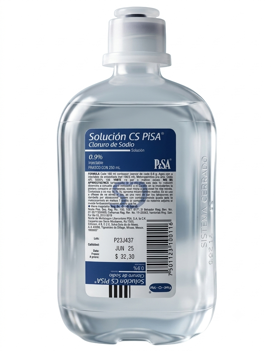 Cloruro De Sodio 250mL PISA Solución