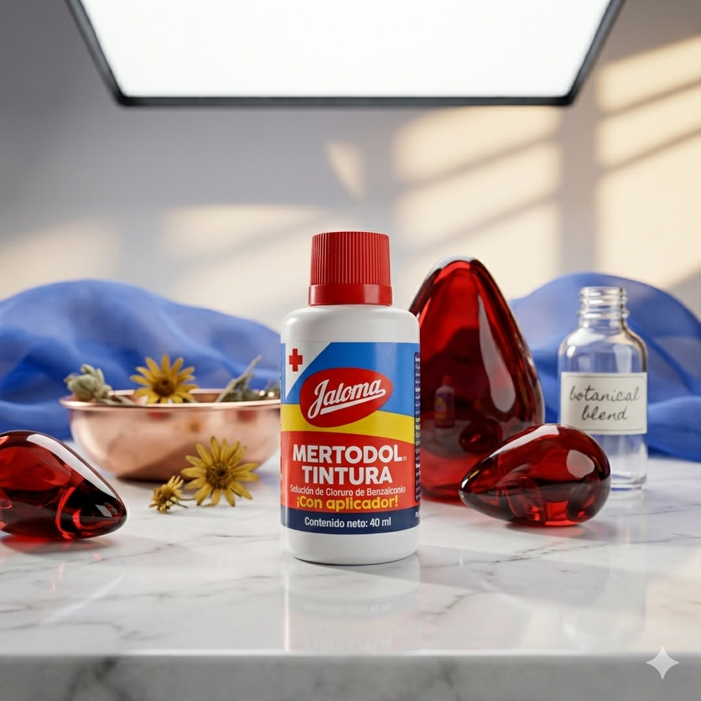 Mertodol Rojo Jaloma 40mL Pieza