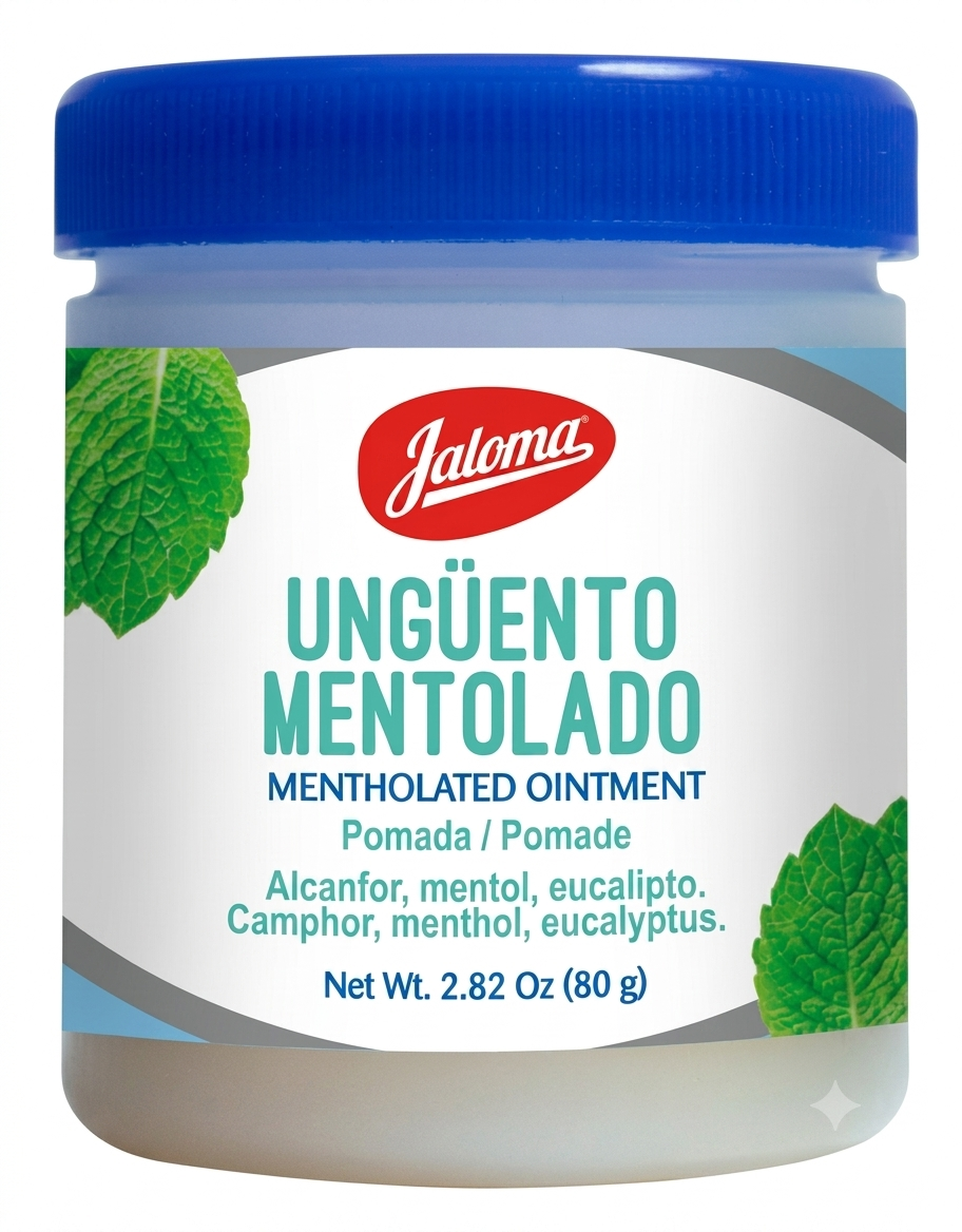 Unguento Mentolado 80 Gramos Jaloma