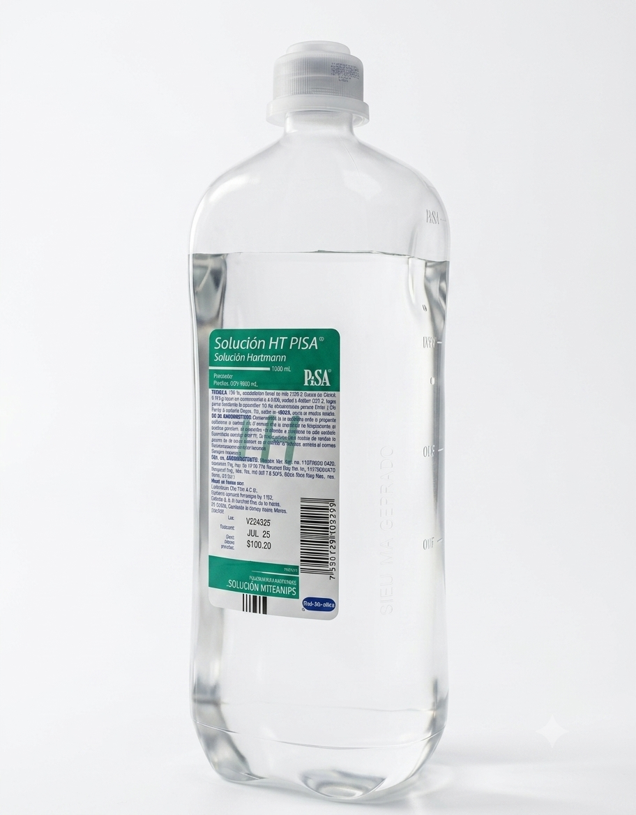 Solución Hartmann 1000mL PISA