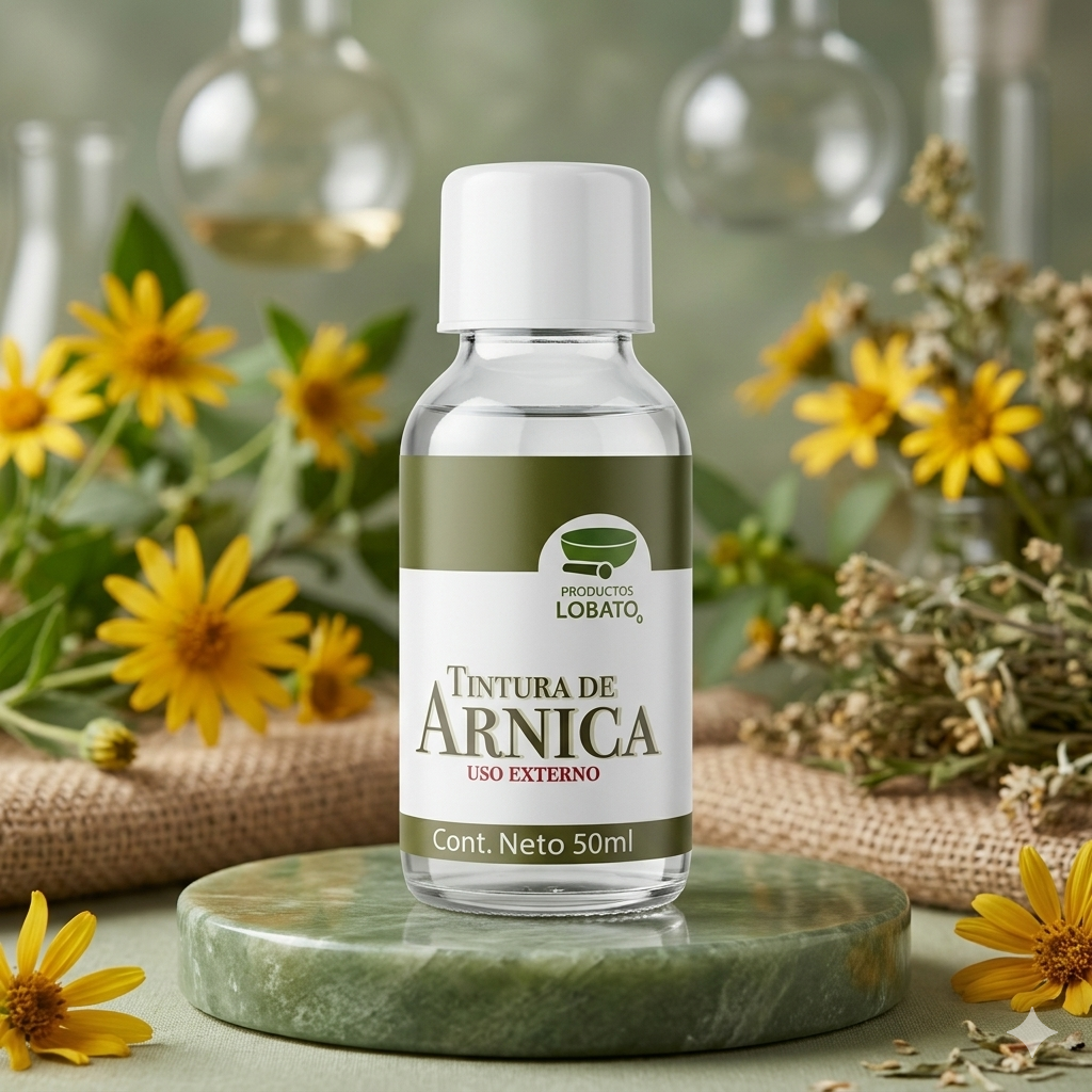 Árnica Para Untar 50mL Marca LOBATO Paquete con 25 Piezas