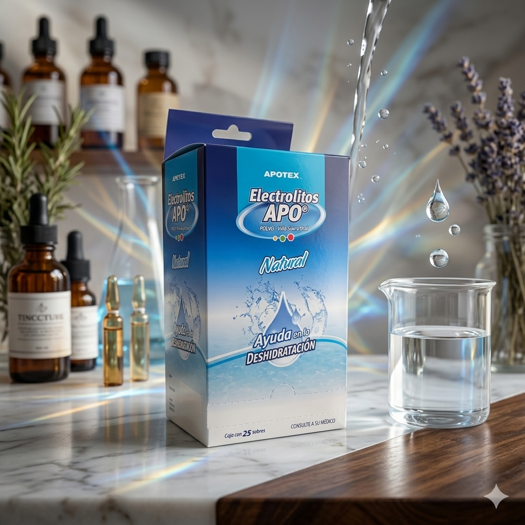 Electrolitos Naturales Sin Sabor Exhibidor Con 25 Piezas