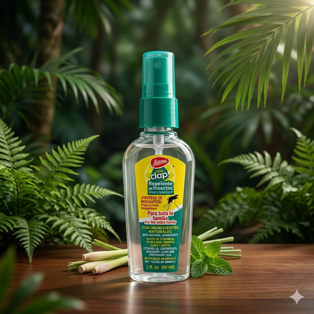 Repelente Para Insectos Con Citronela 60mL Jaloma - Pieza