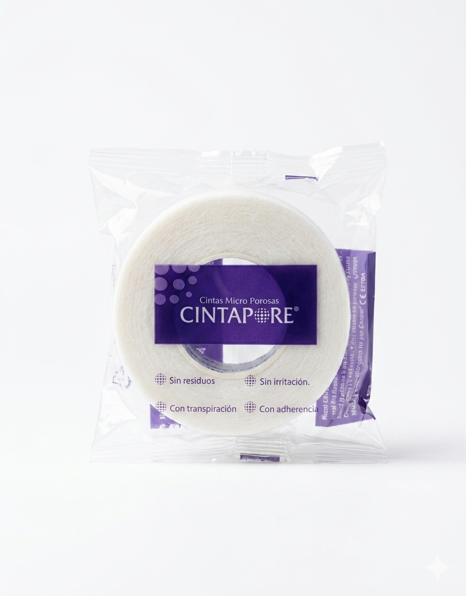 Cinta Micropore Cintapore 1/2'' Blanco Caja C/24 Unidades