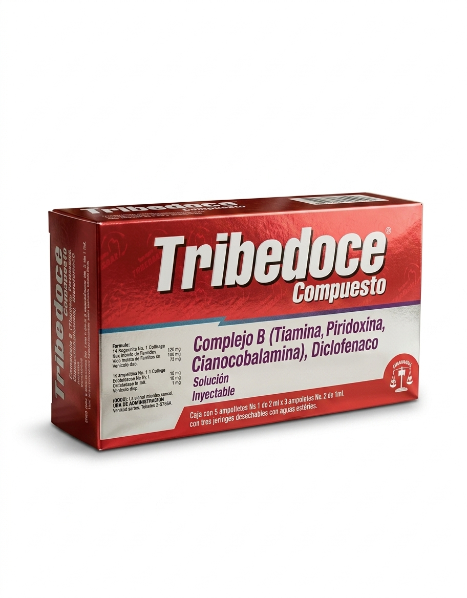Tribedoce Compuesto Rojo Inyectable