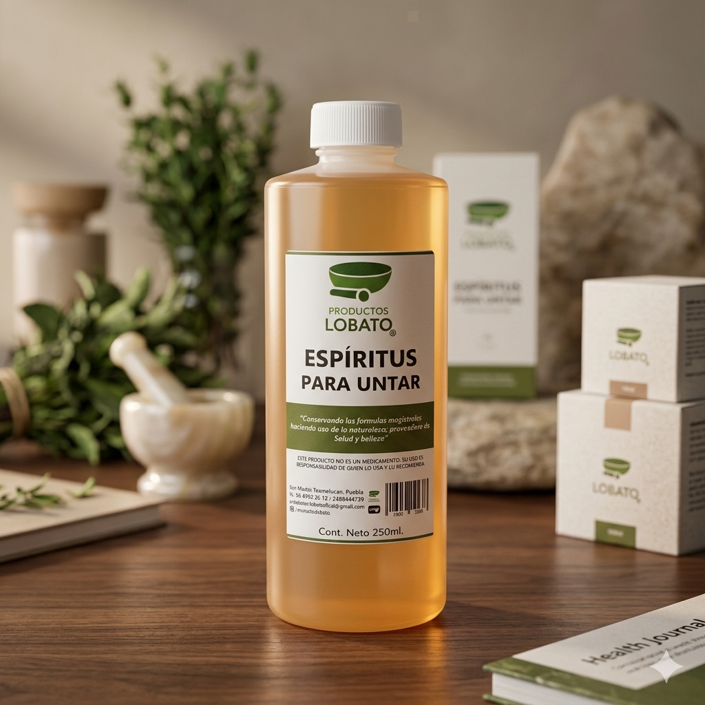 Espíritu Para Untar 250mL Marca LOBATO