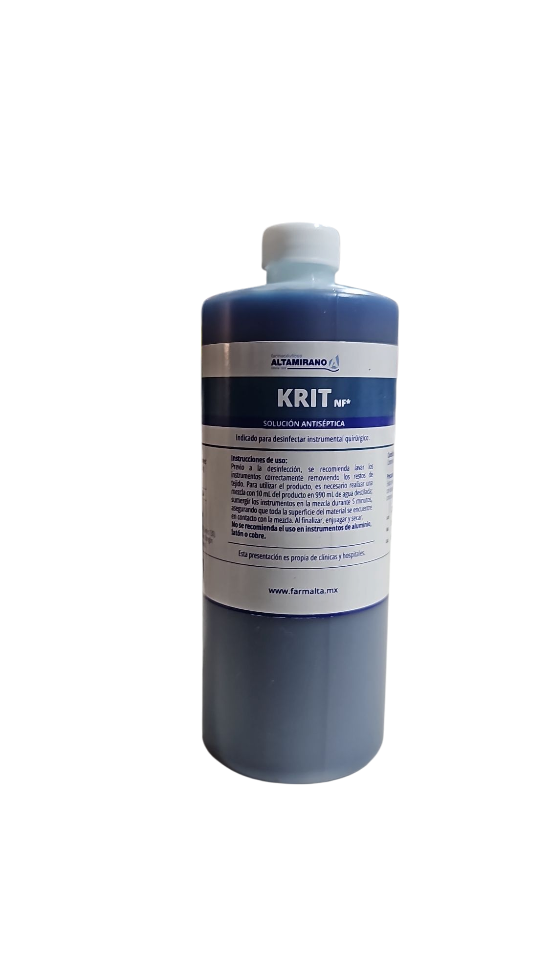 Solución Antiséptica Krit ALTAMIRANO 500ml Pieza
