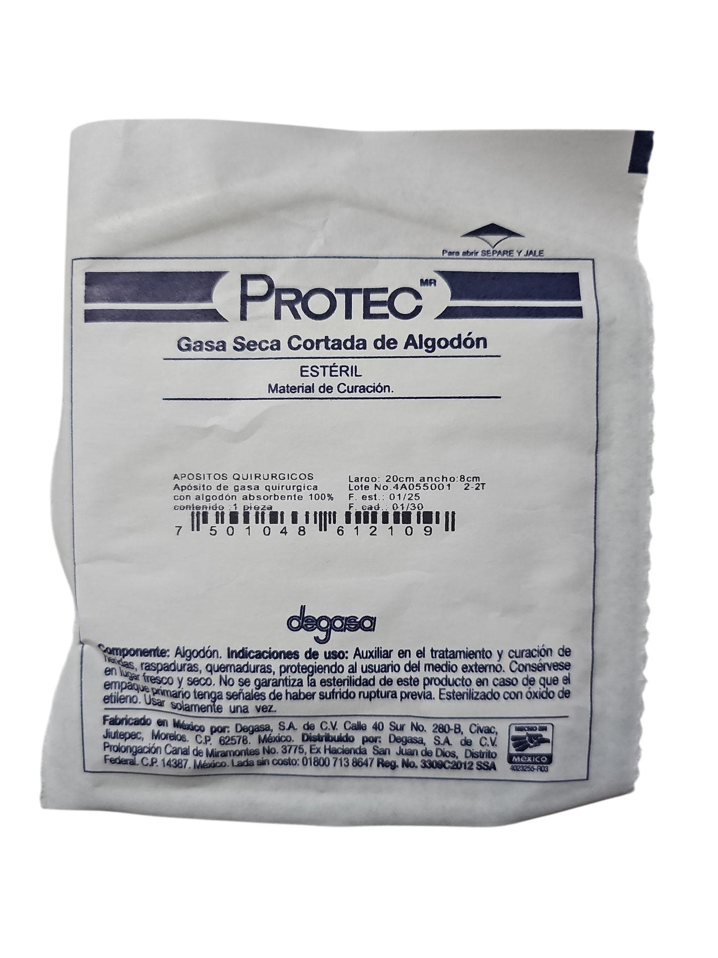 Apósito Estéril Protec Con 10 Piezas