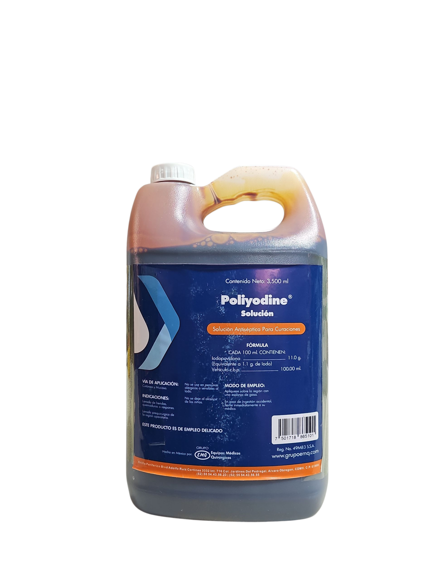 Poliyodine Solución (EMQ) 3,500mL
