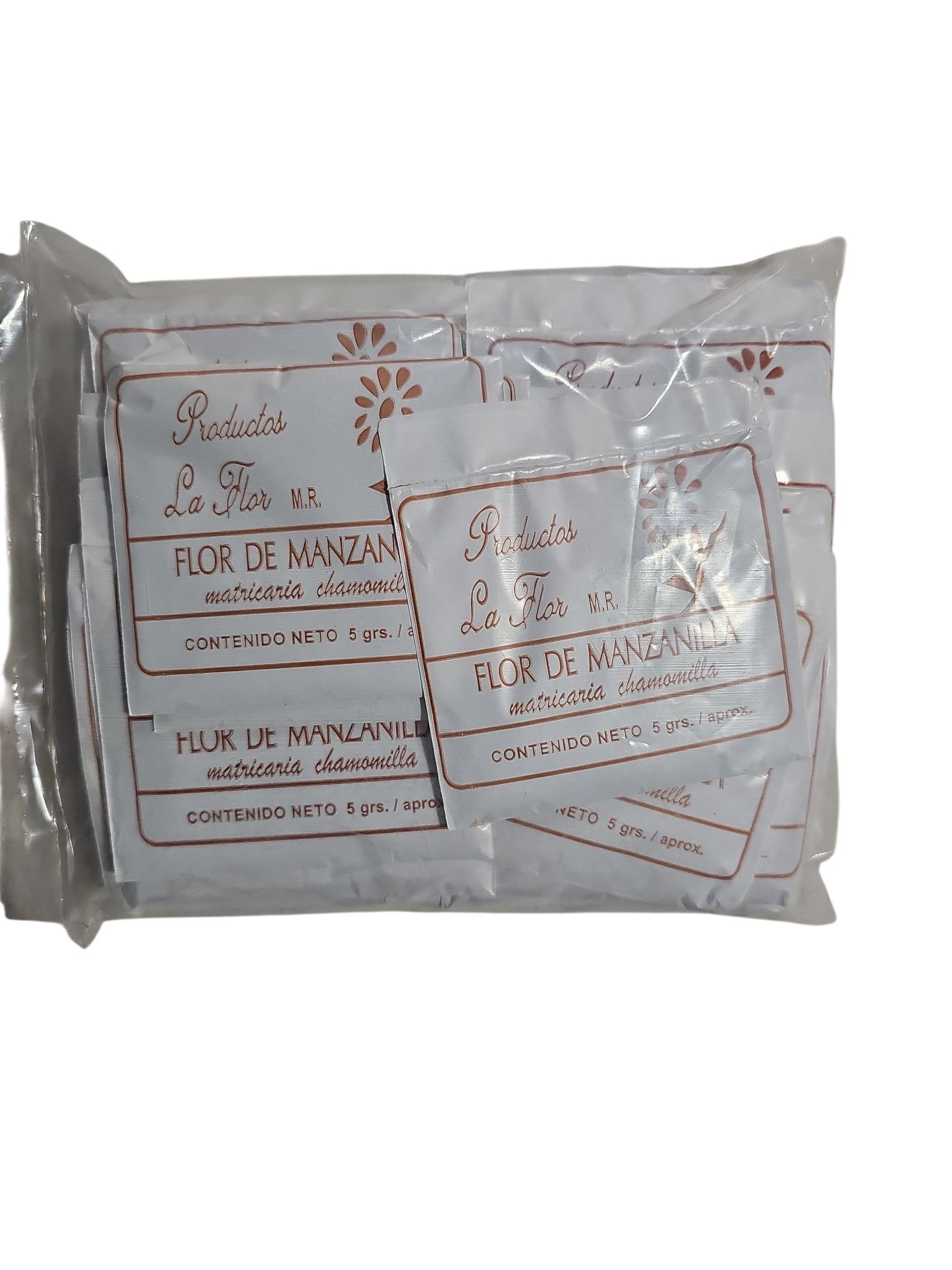 Flor De Manzanilla Paquete Con 50 Sobres