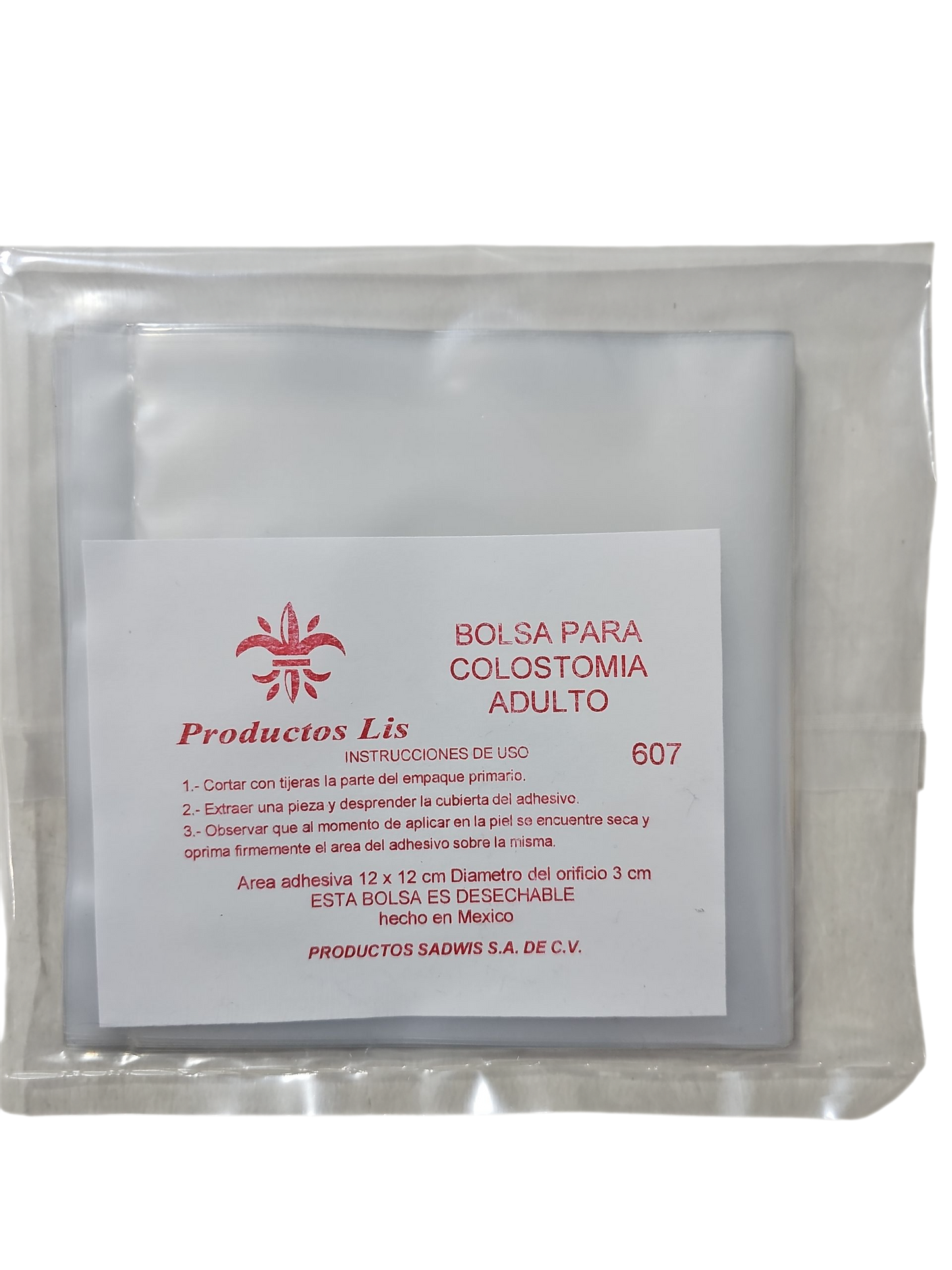 Bolsa De Colostomía Repuesto Bolsa Con 10 Piezas