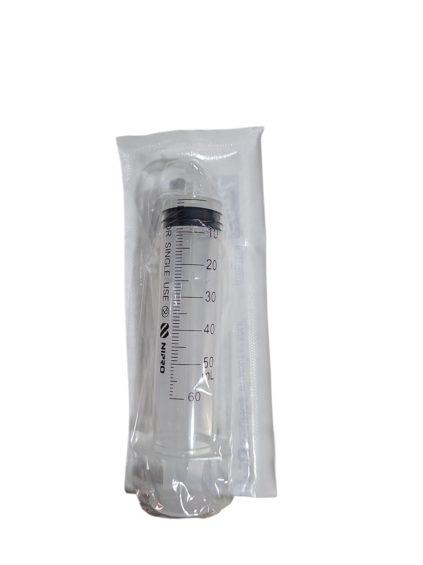 Jeringa Nipro 50mL Sin Aguja - Paquete Con 25 Piezas