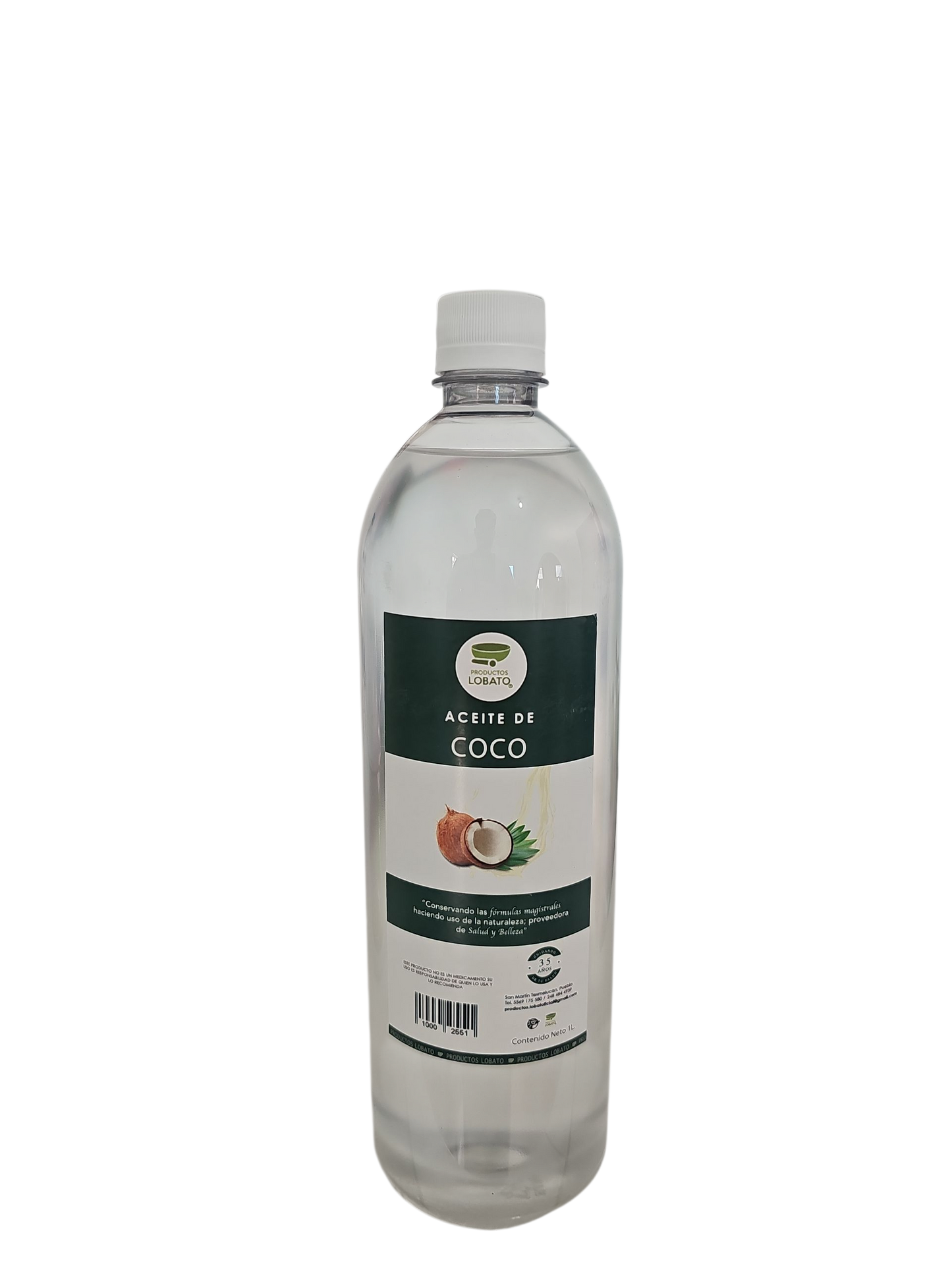 Aceite De Coco 1 Litro Pieza