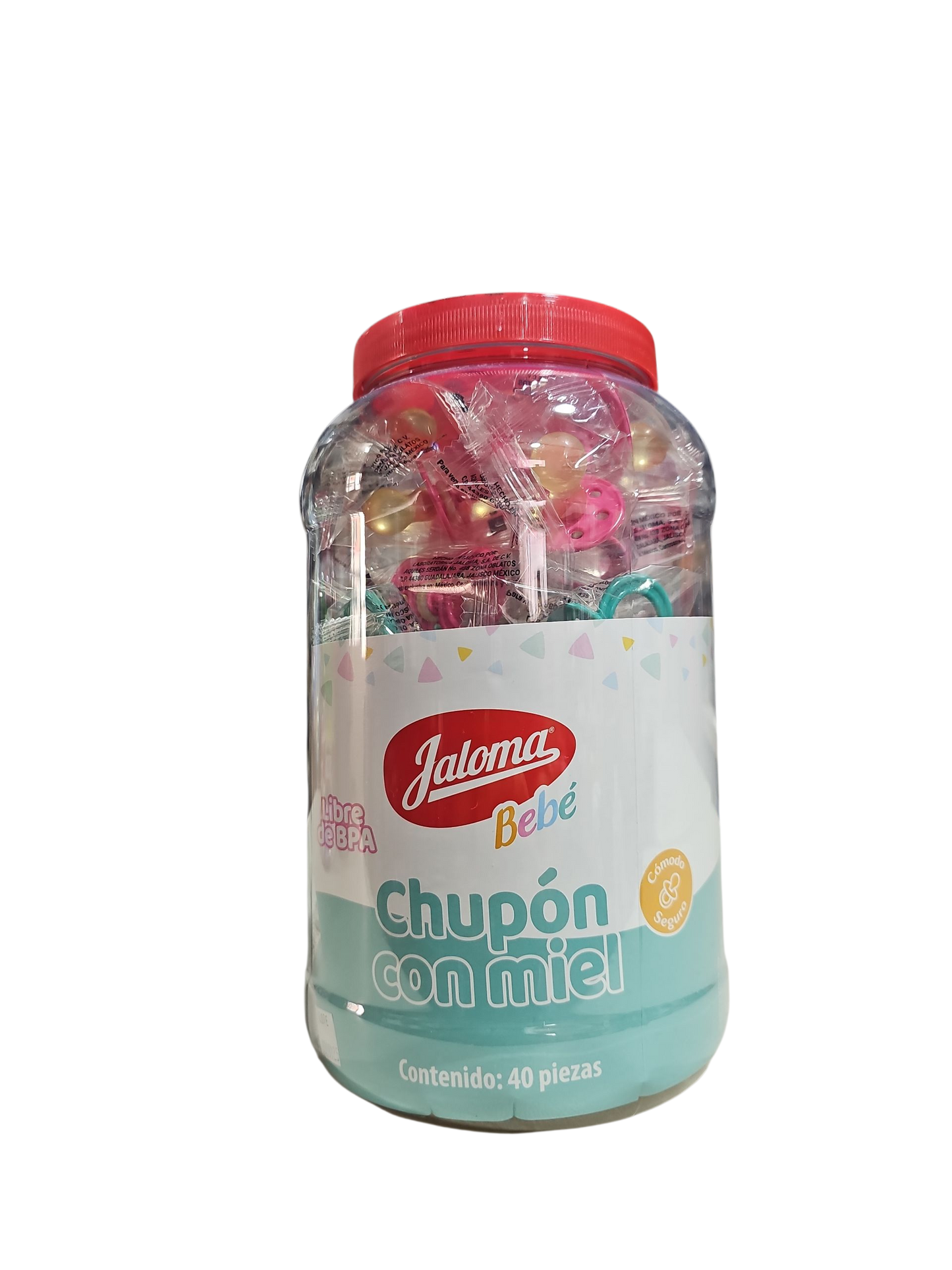 Chupón Vitrolero Jaloma Con 40 Piezas