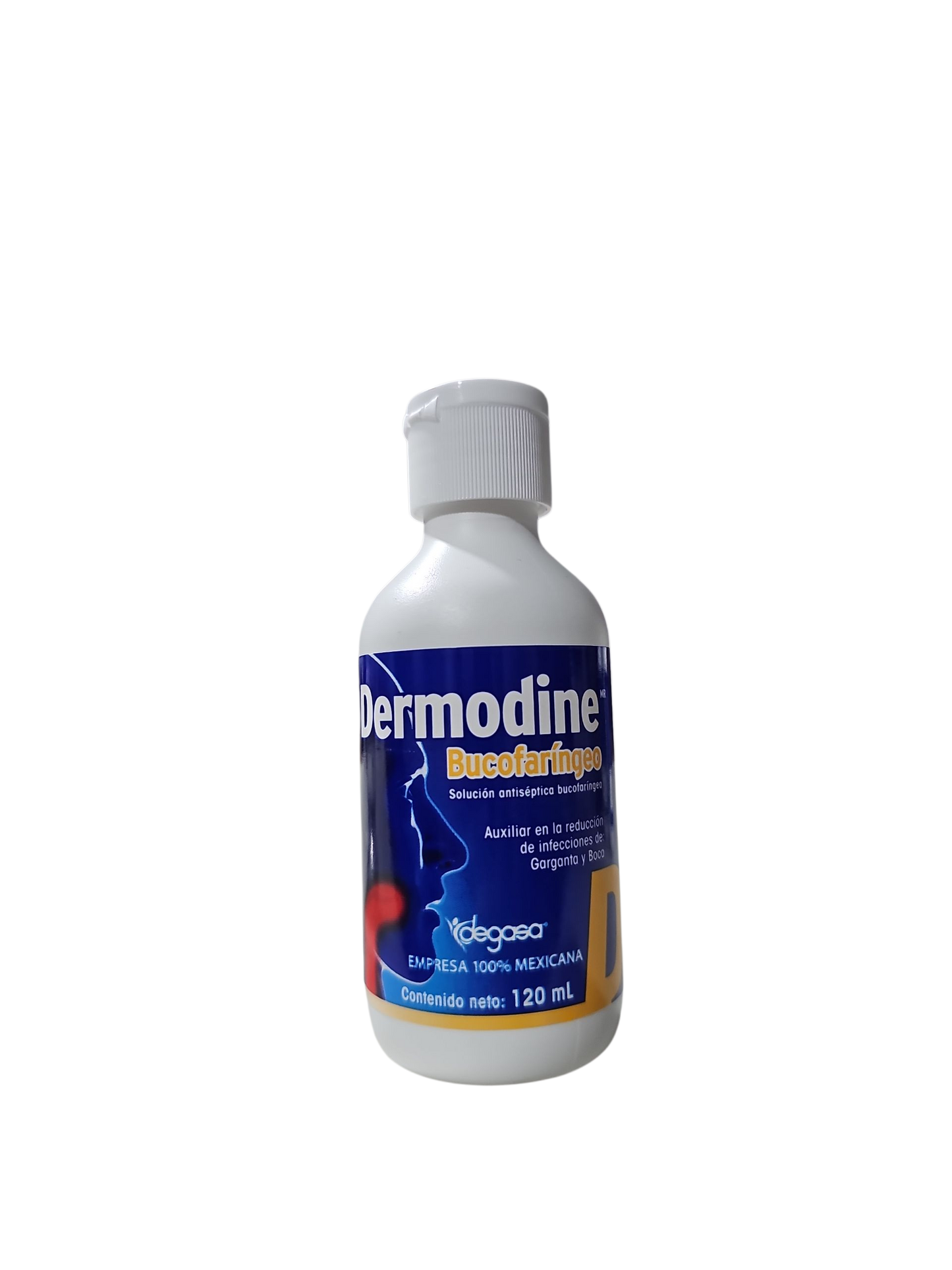 Dermodine Bucofaríngeo 120mL Degasa Pieza