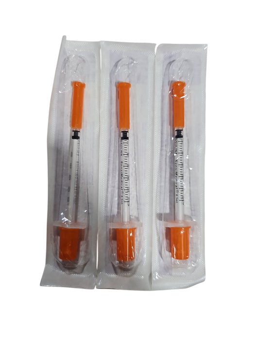 Jeringa Para Insulina 0.3mL Caja Con 100 Piezas SENSI MEDICAL