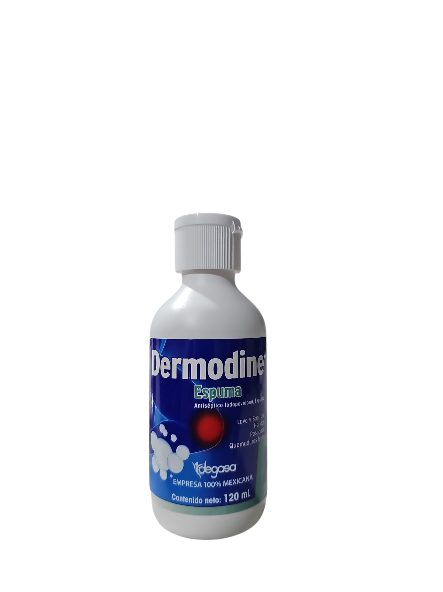 Dermodine Espuma 120mL Degasa Pieza