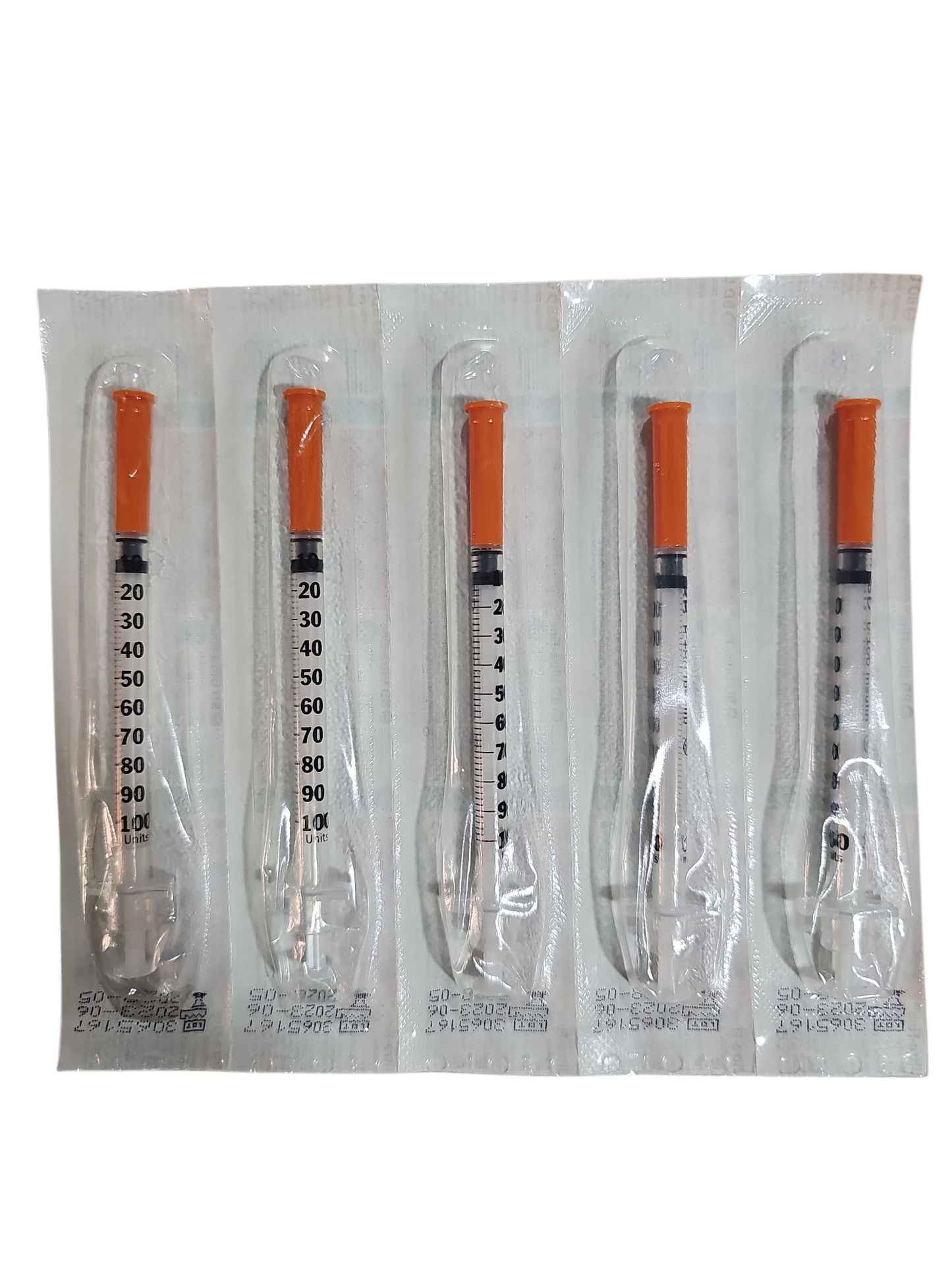 Jeringa Para Insulina BD 1mL Caja Con 100 Piezas