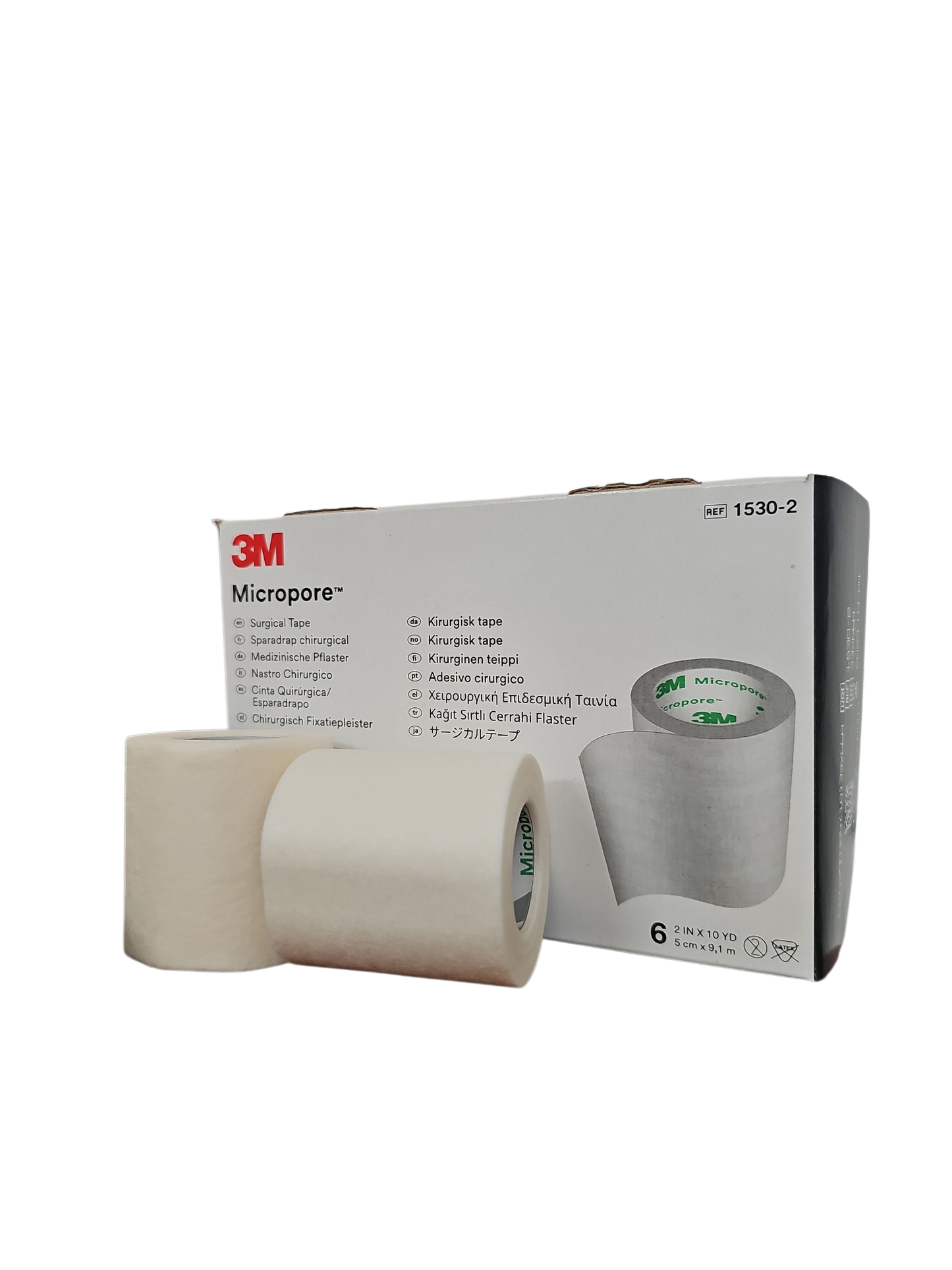 Cinta Micropore 3M 2'' Blanco Caja C/6 Unidades