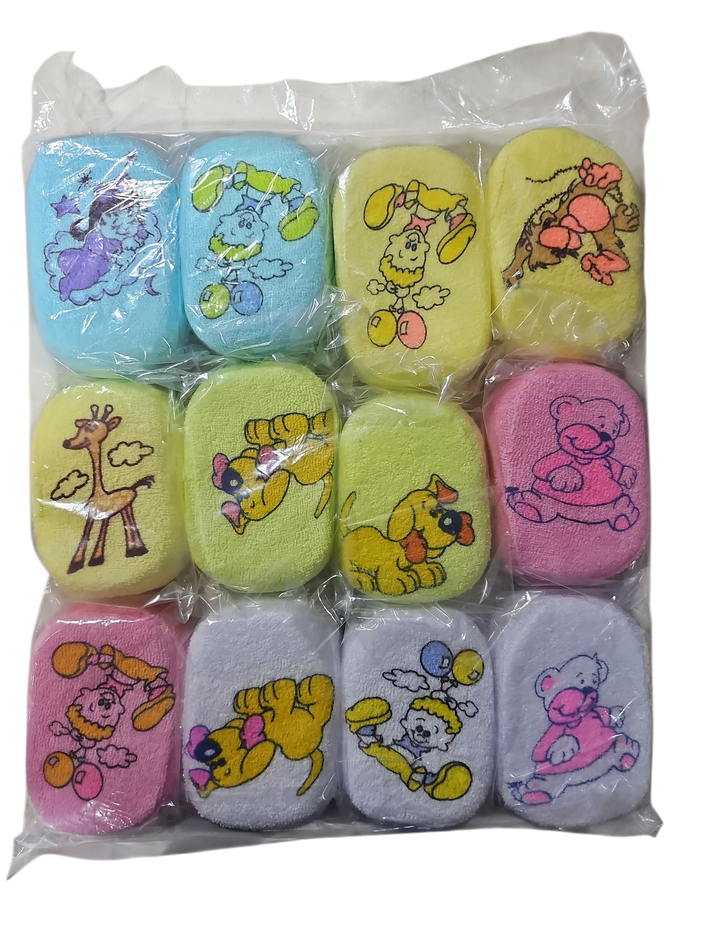 Esponjas Exhibidor Con 12 Piezas