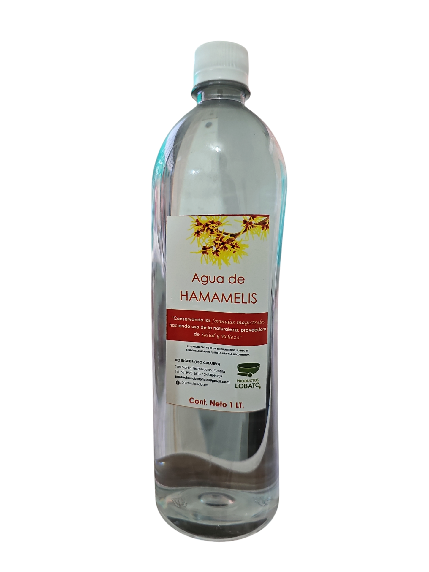 Agua De Hamamelis 1 Litro Pieza