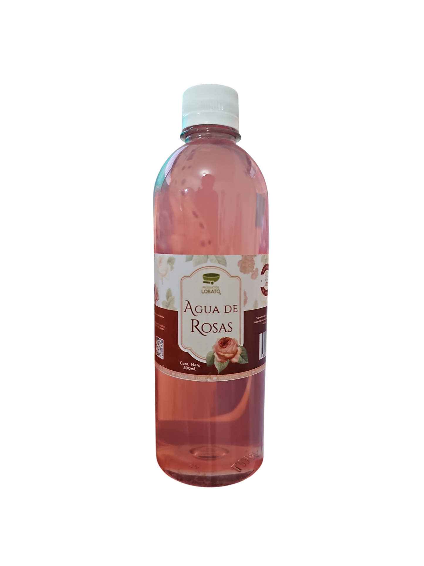 Agua De Rosas 500mL LOBATO