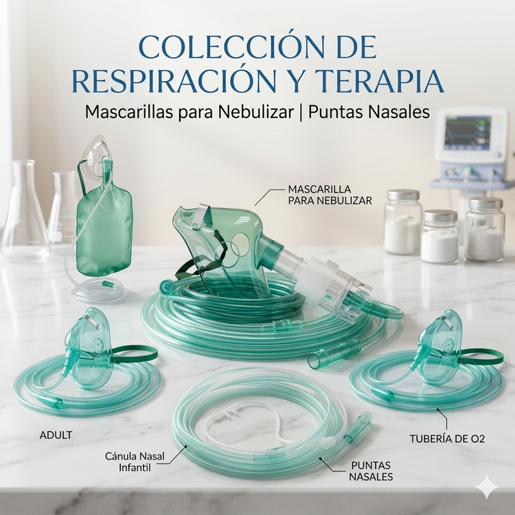 Mascarillas Para Nebulizar y Puntas Nasales