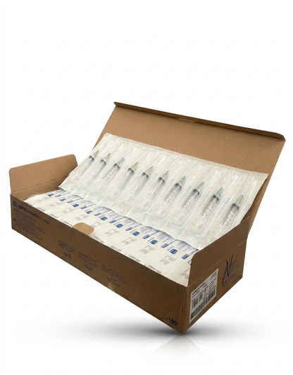 Jeringa Nipro 5mL Negra Caja Con 100 Piezas