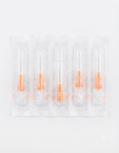 Aguja Hipodérmica Naranja 25G x 16mm Nipro Caja C/100