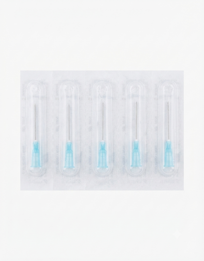 Aguja Hipodermica Azul 23g X 25mm Sensi Medical Caja C/100