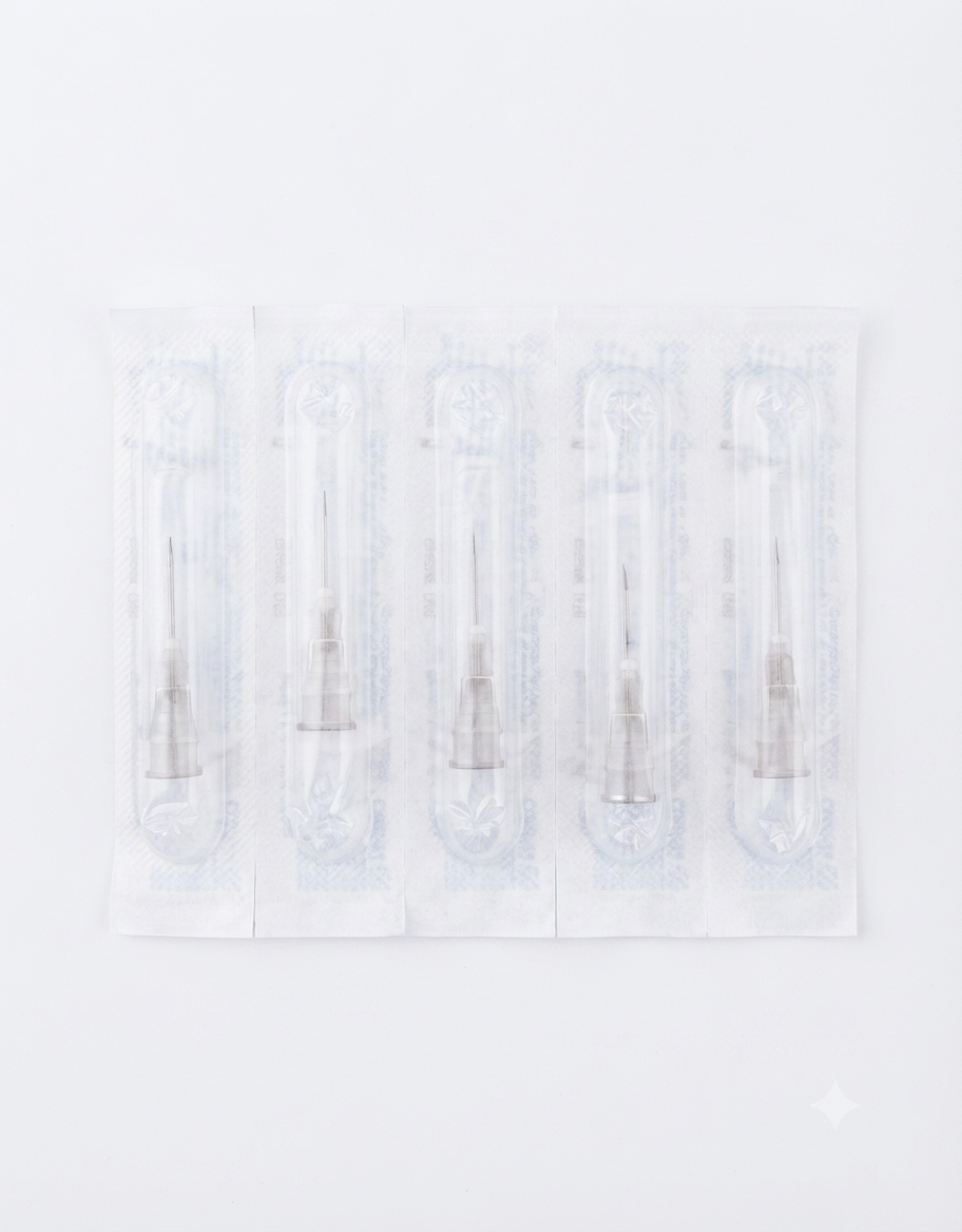 Aguja Hipodermica Gris 27g X 13mm SensiMedical Caja C/100