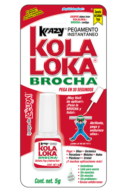 Kola Loka Brocha Paquete con 8 Piezas