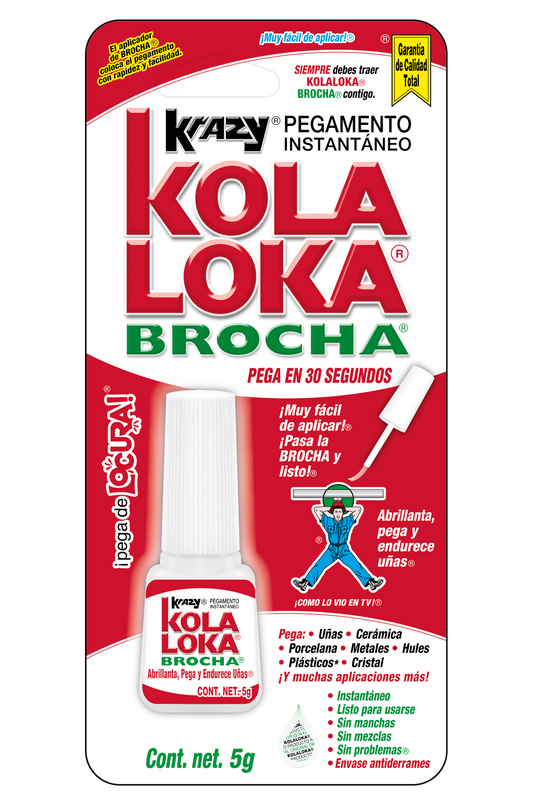 Kola Loka Brocha Paquete con 8 Piezas