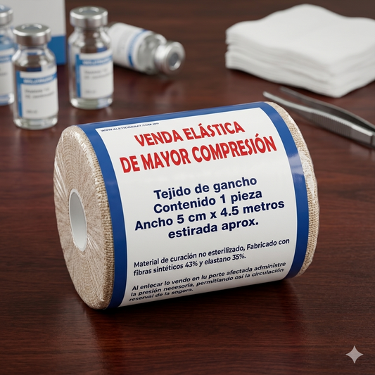Venda Elástica Para Compresión 5cm Marca SELECTA