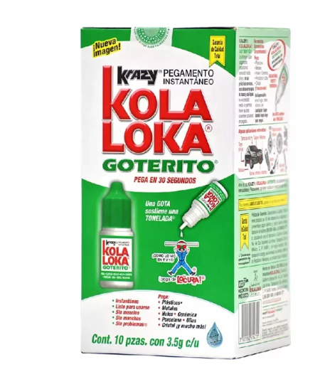 Kola Loka Goterito Paquete con 10 Piezas