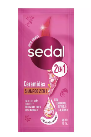 Shampoo SEDAL Exhibidor - 24 piezas