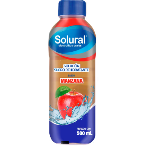 Solural Sabor Manzana Caja - 12 piezas (500ml)