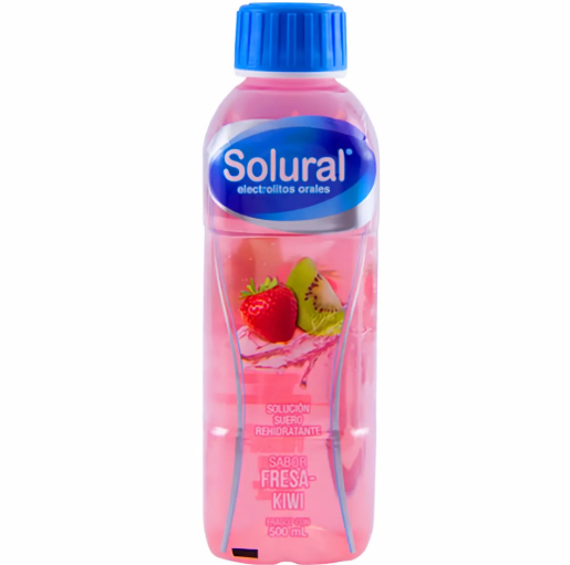 Solural Sabor Fresa-Kiwi Caja - 12 piezas (500ml)