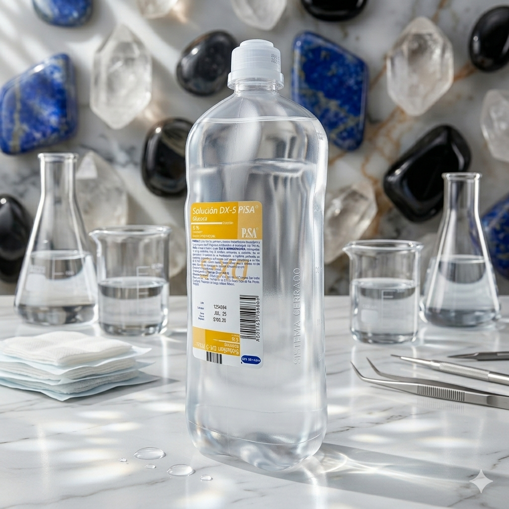 Solución Glucosada 5% 1000mL PISA