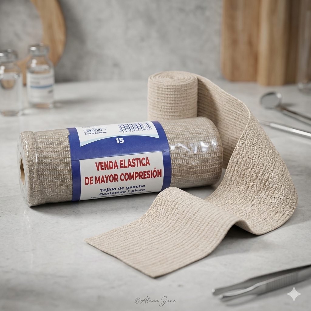 Venda Elástica Para Compresión 15cm Marca SELECTA