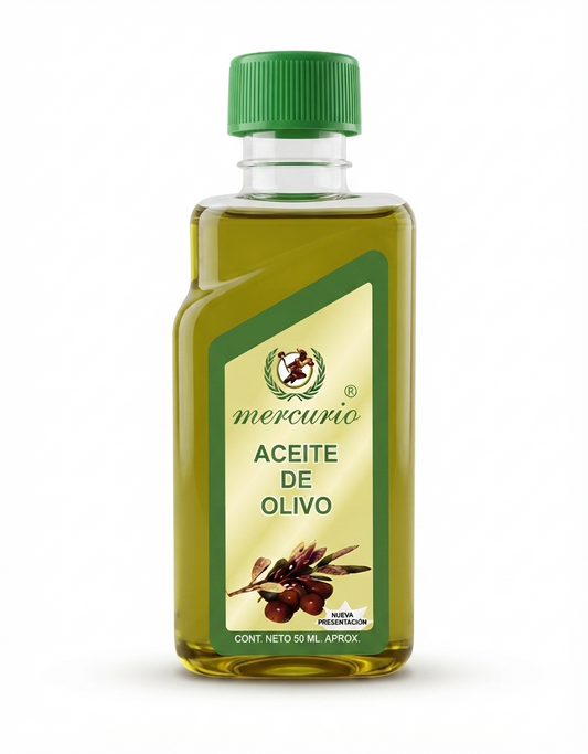Aceite De Olivo 50mL Marca Mercurio