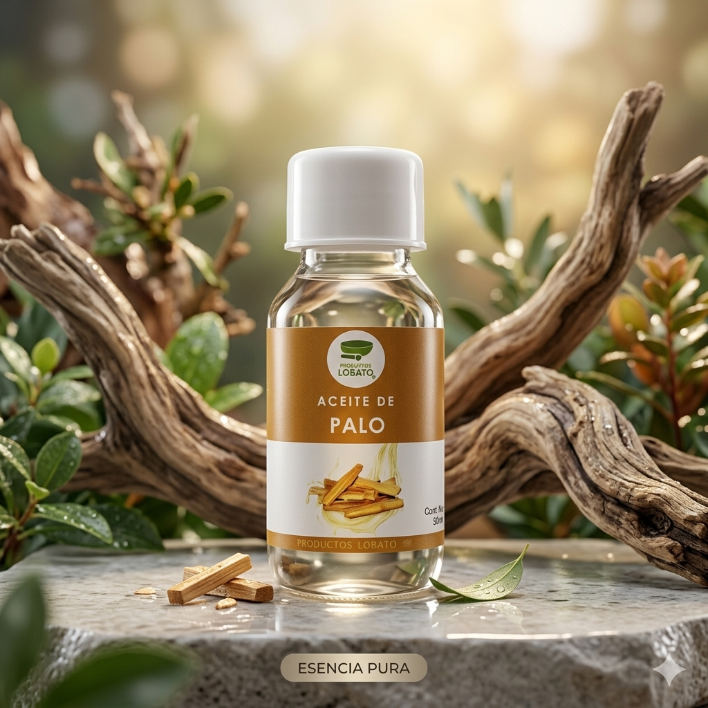 Aceite De Palo 50mL Marca LOBATO Paquete Con 25 Piezas