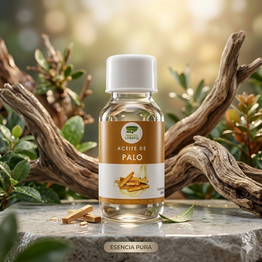 Aceite De Palo 50mL Marca LOBATO Paquete Con 25 Piezas