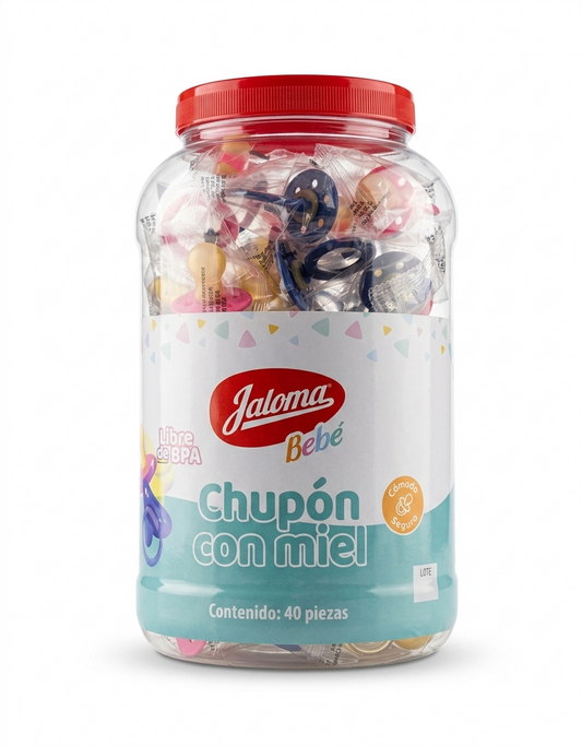 Chupón Vitrolero Jaloma Con 40 Piezas