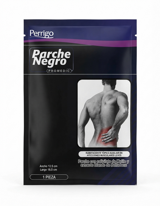 Parche Negro PROMEDIC Pieza