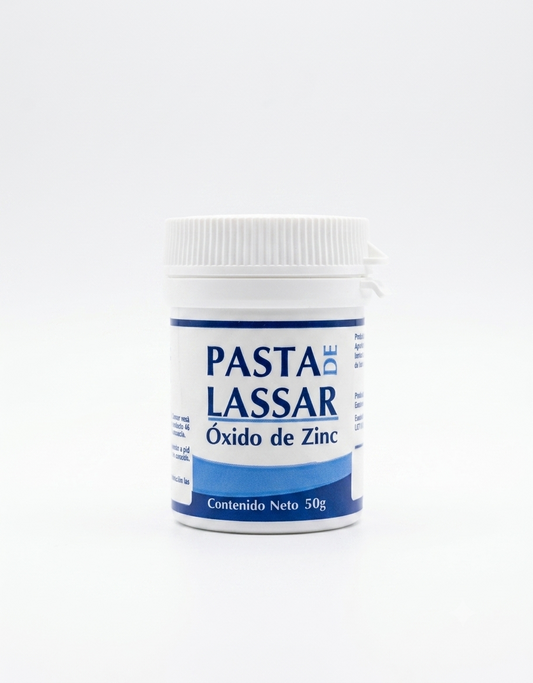 Pasta Lassar (Pomada De Oxido De Zinc) 50 Gramos - Pieza