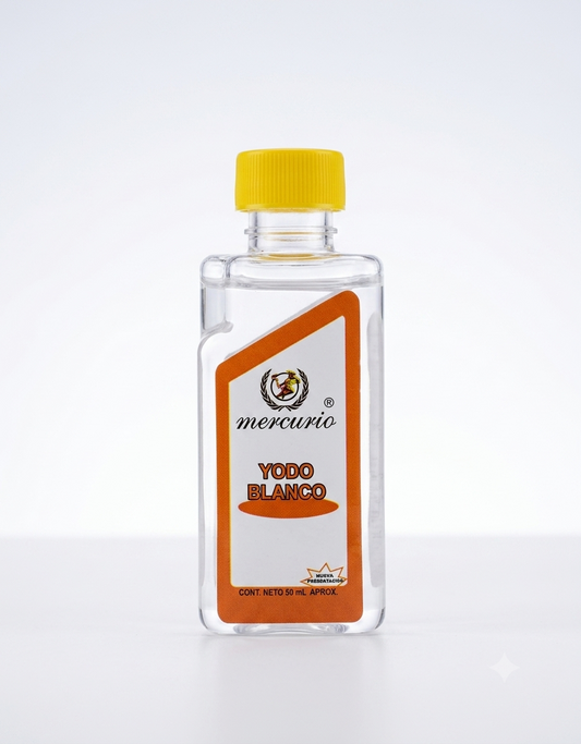 Yodo Blanco 50mL Marca Mercurio