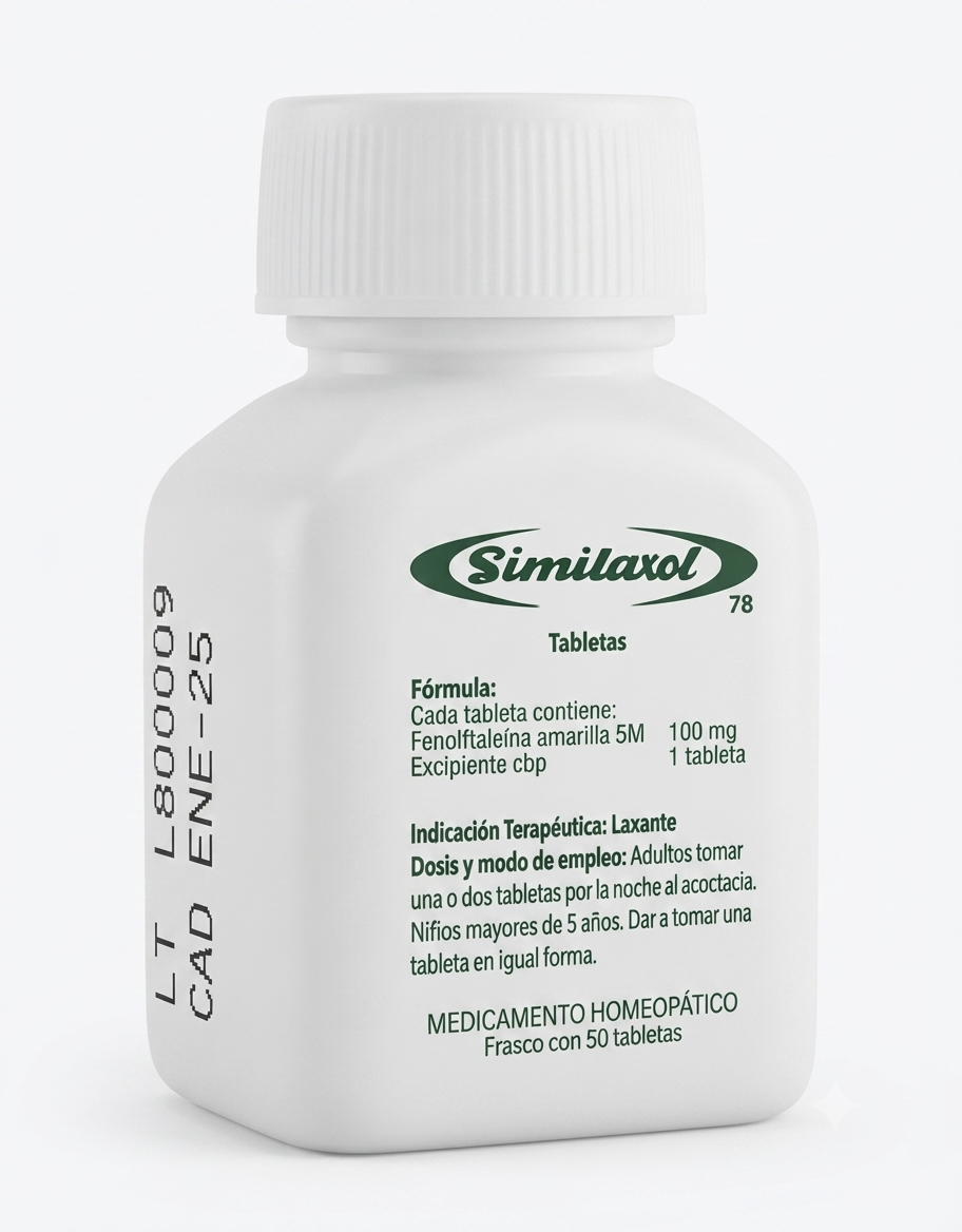 Similaxol Frasco con 50 Tabletas